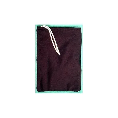 Black Cotton Bag 3" x 4"