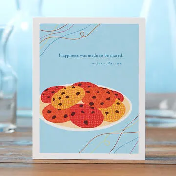 Friendship Card – Happiness Was Made To Be Shared. – Jean Racine
