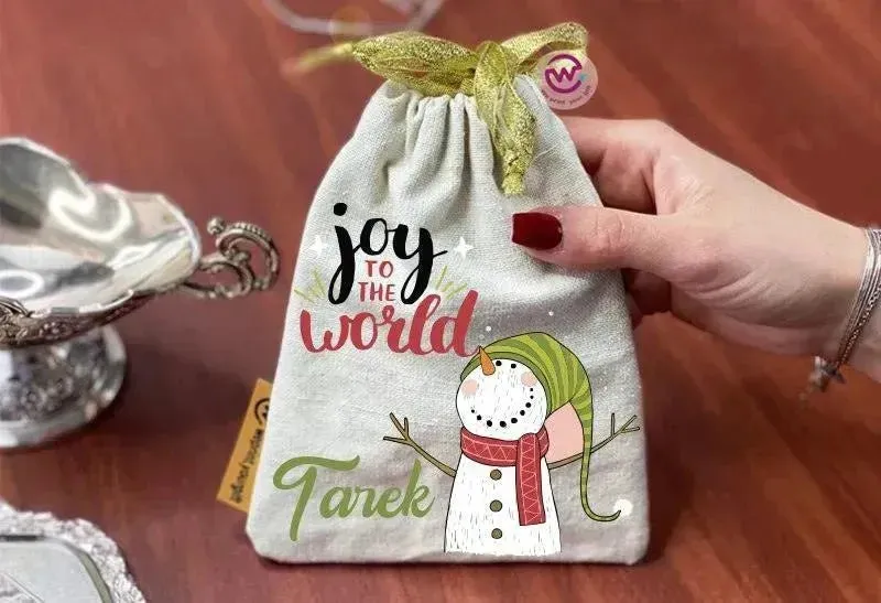 Gift Bags-Christmas -Snow