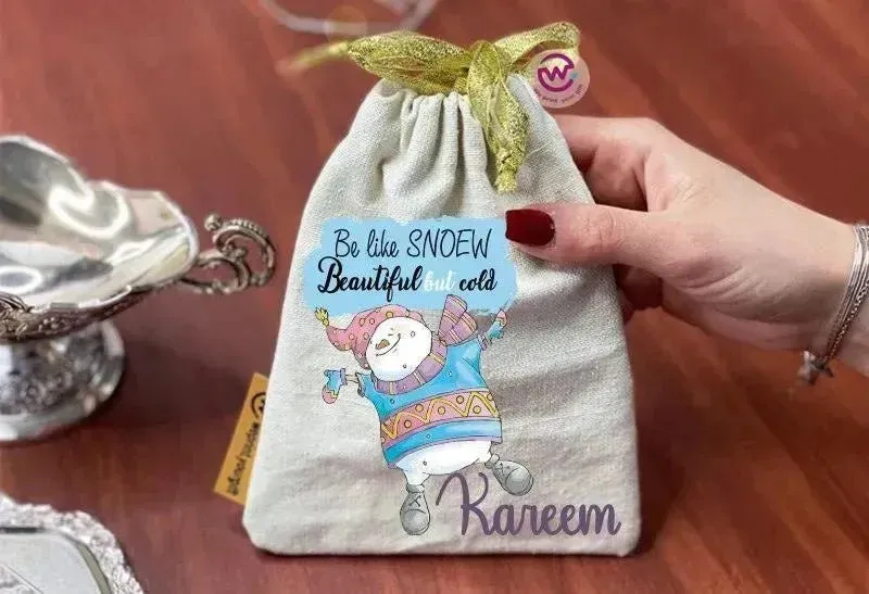 Gift Bags-Christmas -Snow