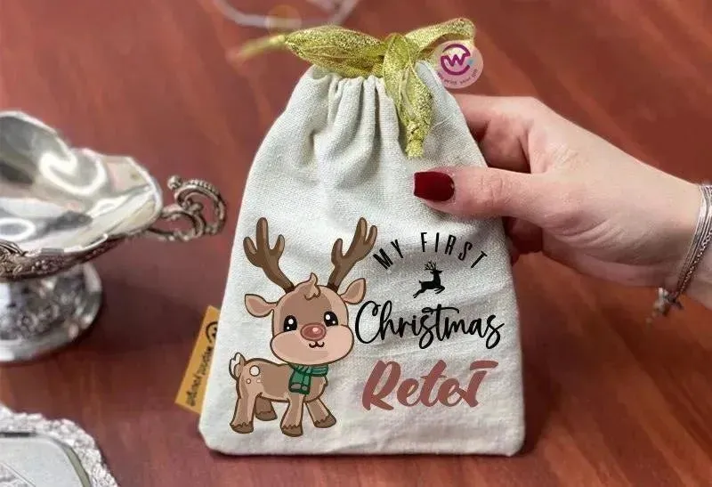 Gift Bags-Christmas -Snow