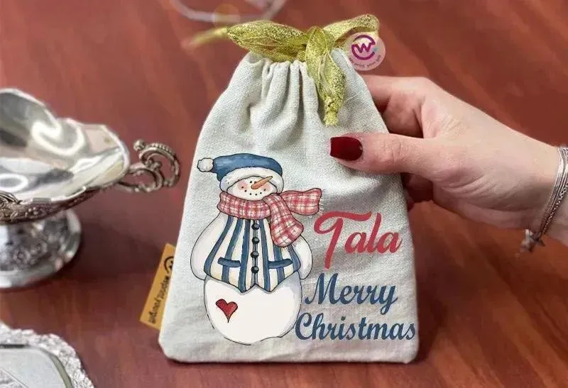 Gift Bags-Christmas -Snow