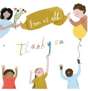 Greeting Card - Thank You From All Of Us Jess183