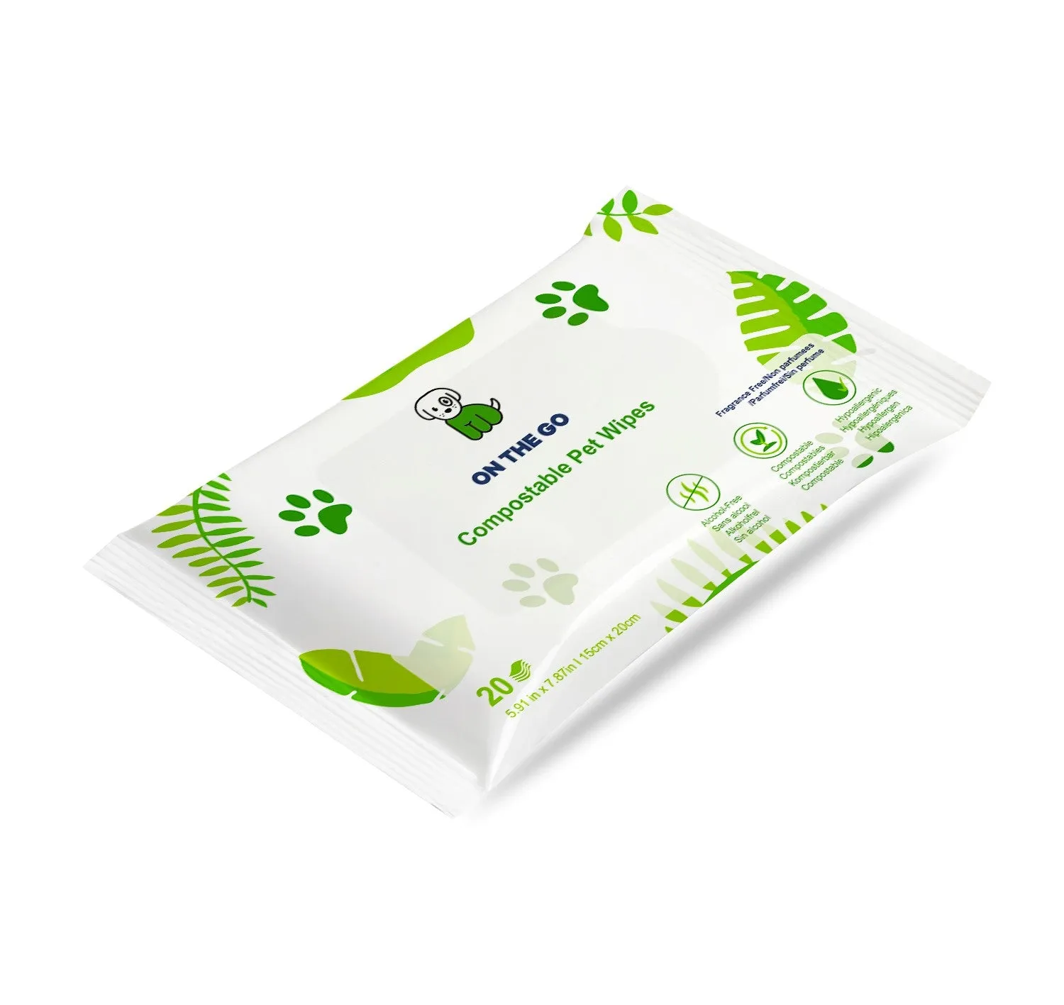 HAPPY PLANET PACK - Pet Wipes & Poo Bags