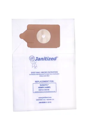 Numatic James/ Henry/ Hetty Paper Bags (10 bags)