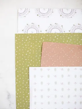 Reversible Paper Wrap Sheets