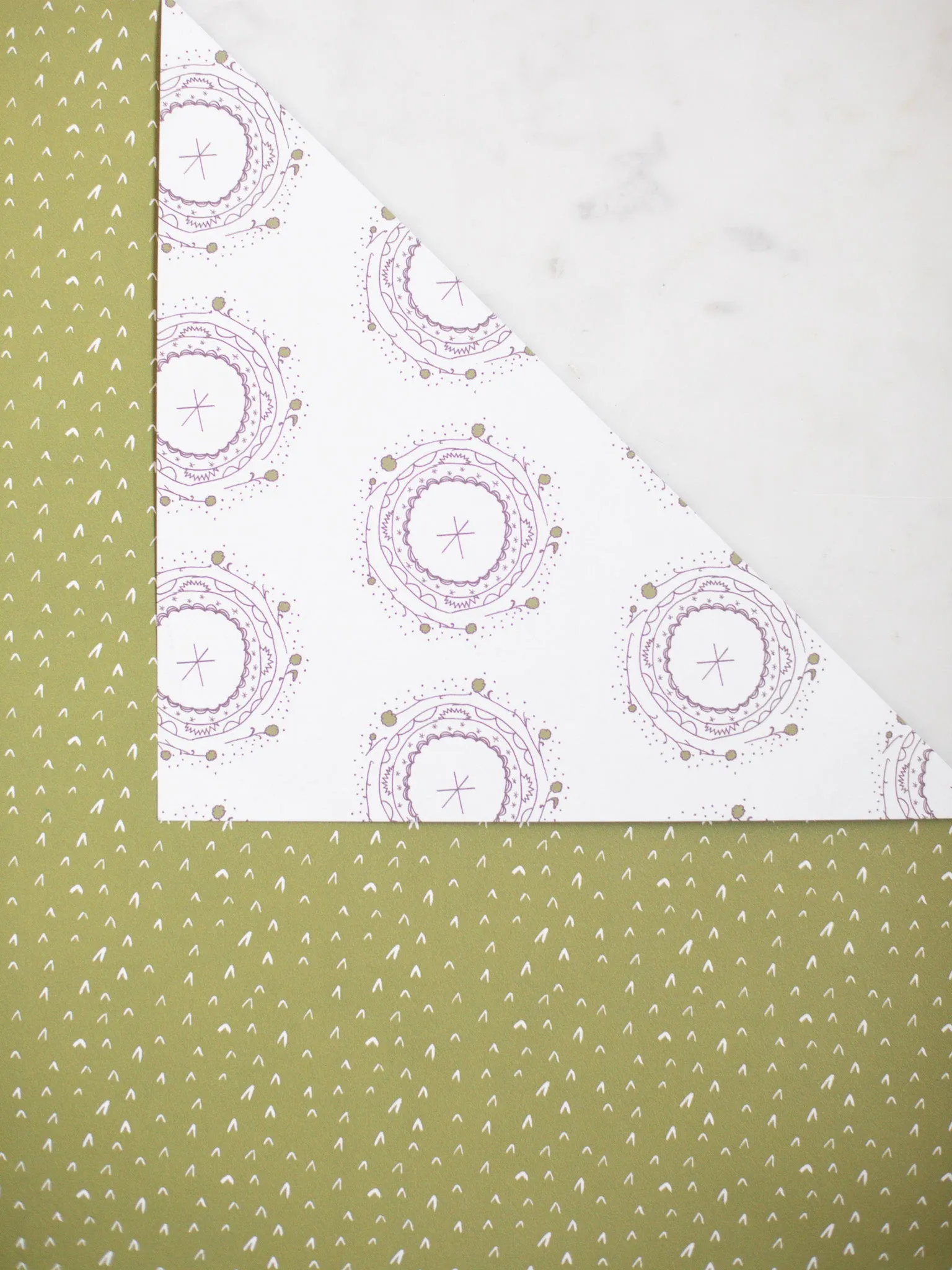 Reversible Paper Wrap Sheets