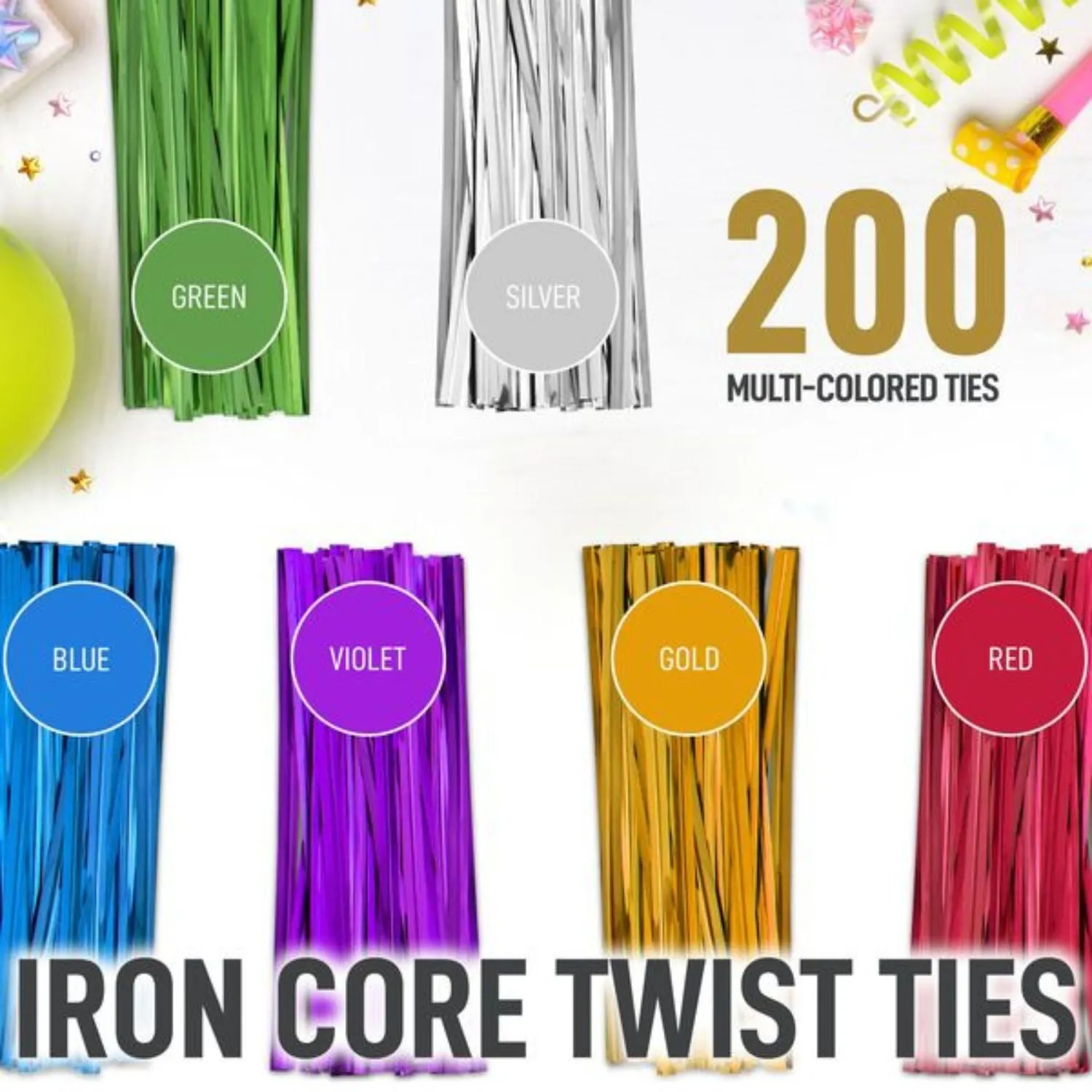 Simple Craft Candy Treat Cellophane Bags - 200 Pack