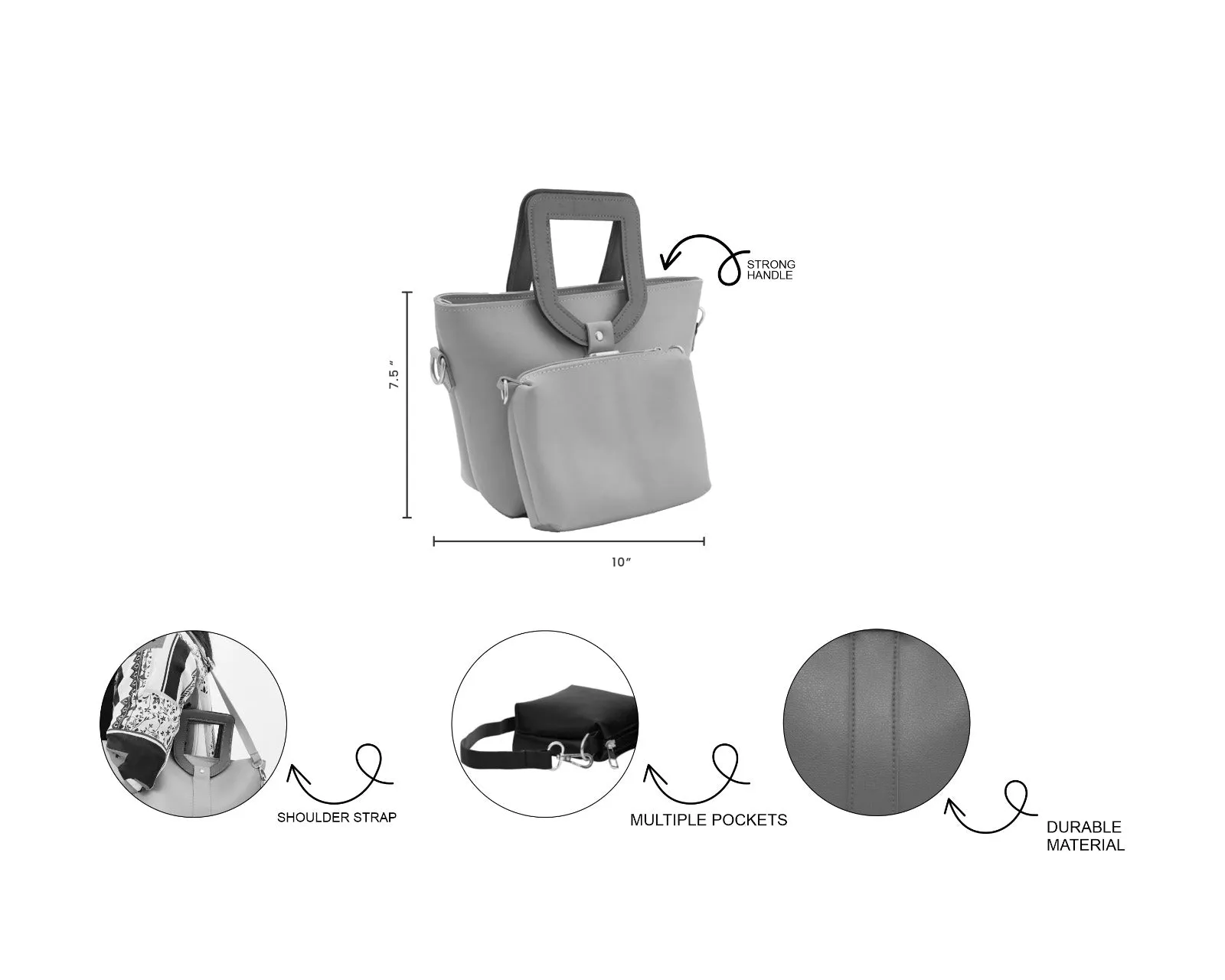 Voyage brown handbag
